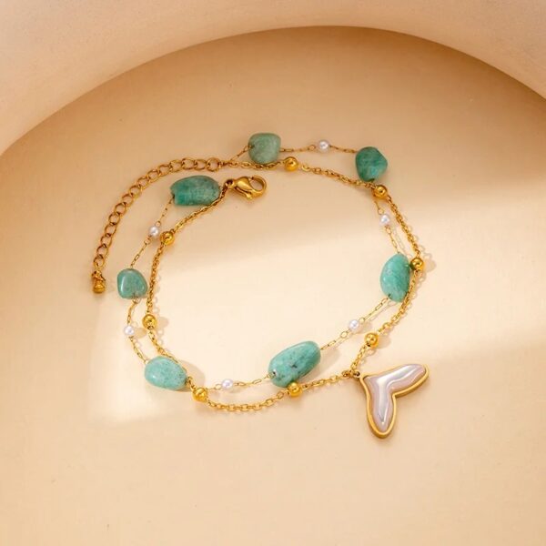 1790 Gold Plated Anklet - Image 6