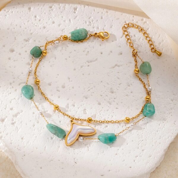 1790 Gold Plated Anklet - Image 2