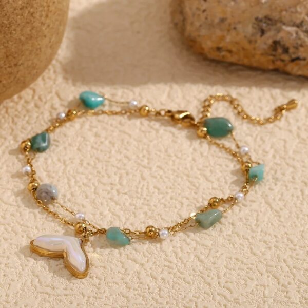 1790 Gold Plated Anklet - Image 4