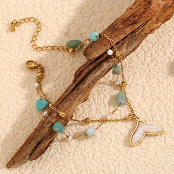 1790 Gold Plated Anklet - Image 5
