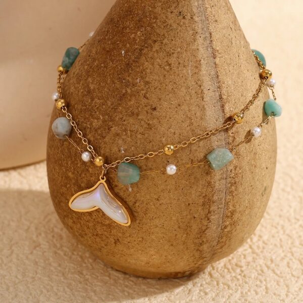 1790 Gold Plated Anklet - Image 7