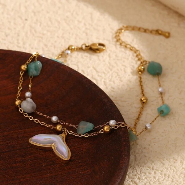 1790 Gold Plated Anklet - Image 8