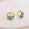 1796 Gold Plated Earrings