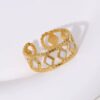 1800 Gold Plated Ring