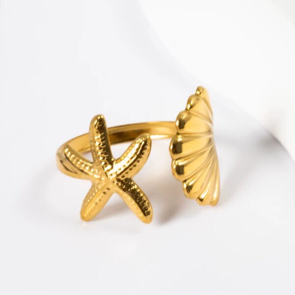 1802 Gold Plated Ring - Image 6