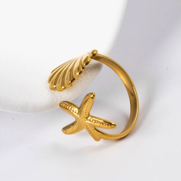 1802 Gold Plated Ring - Image 4