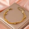 1804 Gold Plated Bracelet