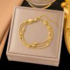 1804 Gold Plated Bracelet