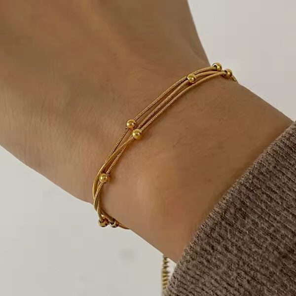 1804 Gold Plated Bracelet - Image 4