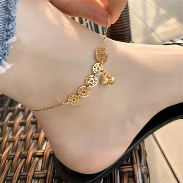 1807 Gold Plated Anklet