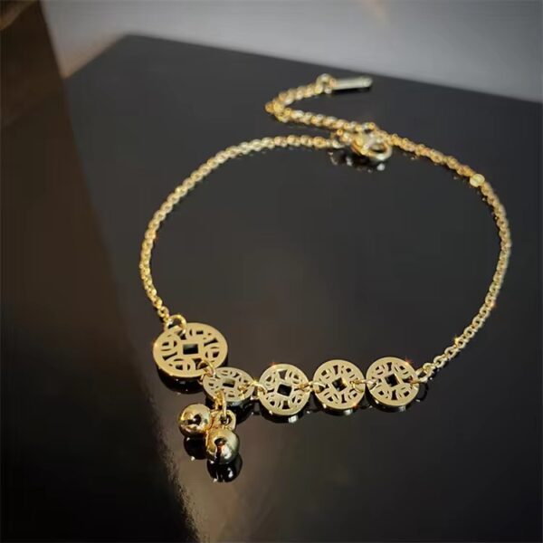 1807 Gold Plated Anklet - Image 7