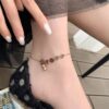 1807 Gold Plated Anklet