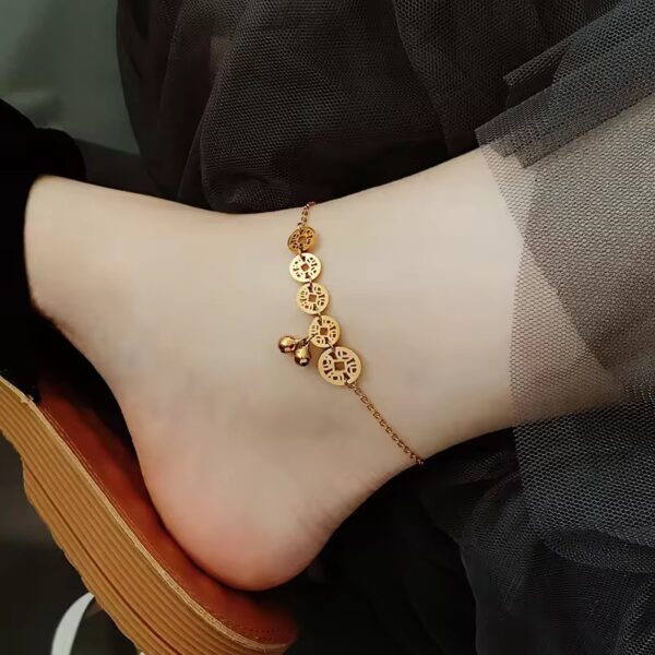 1807 Gold Plated Anklet - Image 3