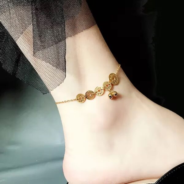 1807 Gold Plated Anklet - Image 4
