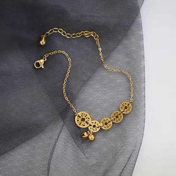 1807 Gold Plated Anklet - Image 8