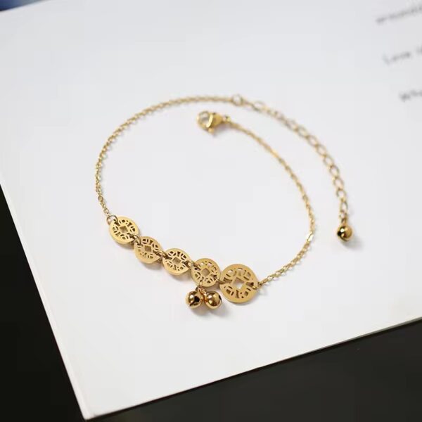 1807 Gold Plated Anklet - Image 9