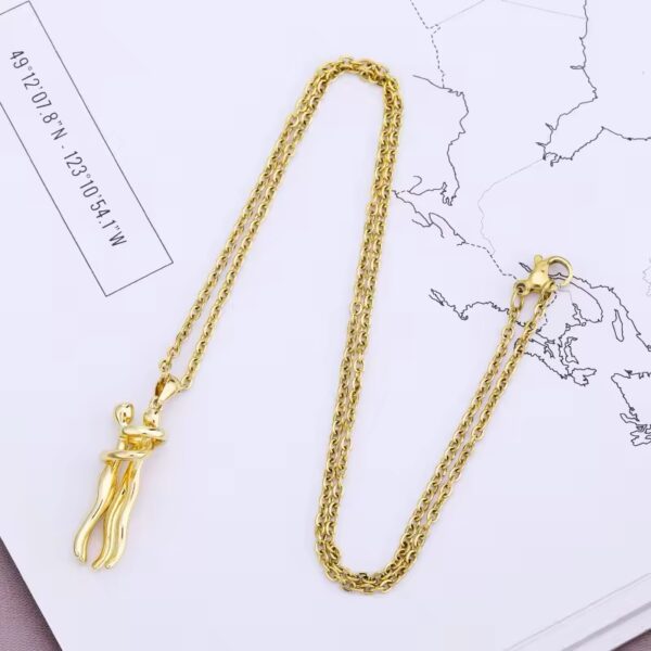 1806 Gold Plated Necklace - Image 4