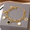 1812 Gold Plated Bracelet