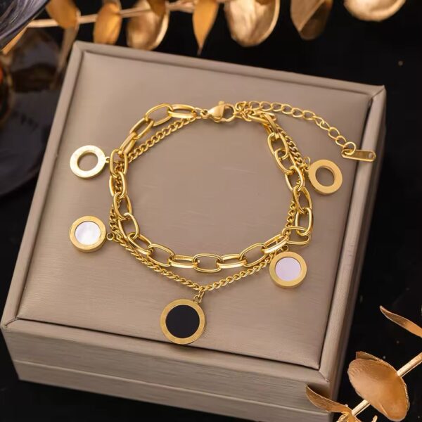 1812 Gold Plated Bracelet