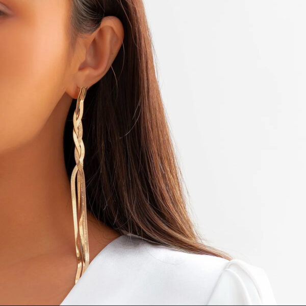 1814 Gold Plated Earrings - Image 2