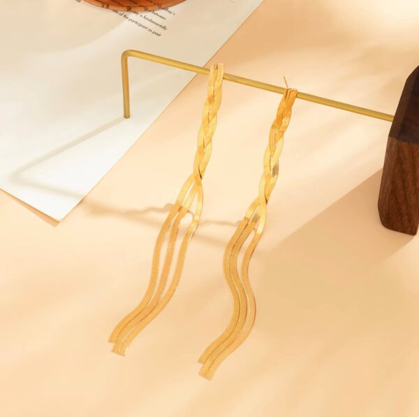 1814 Gold Plated Earrings - Image 4
