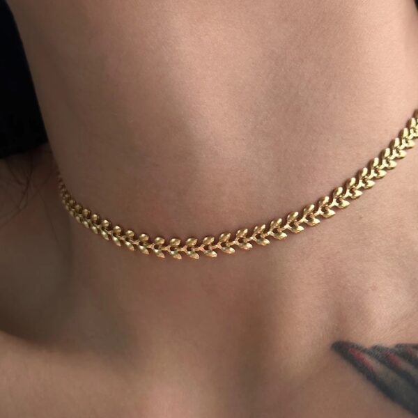 1811 Gold Plated Necklace - Image 4