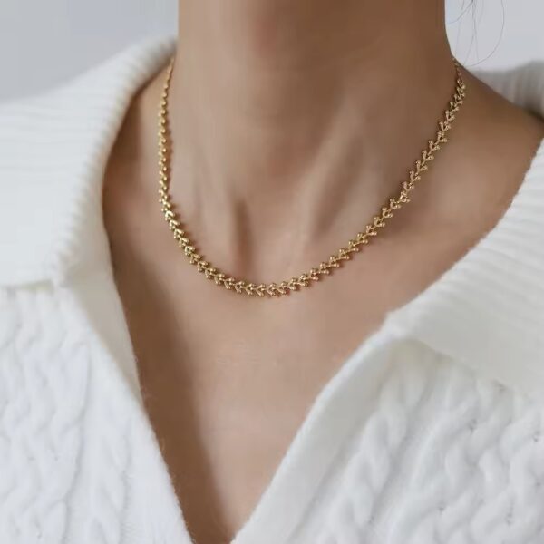 1811 Gold Plated Necklace - Image 5
