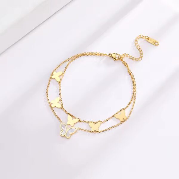 1775 Gold Plated Anklet - Image 5