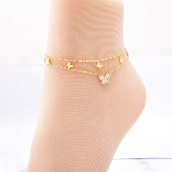 1775 Gold Plated Anklet - Image 6