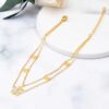 1775 Gold Plated Anklet