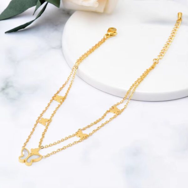1775 Gold Plated Anklet - Image 9