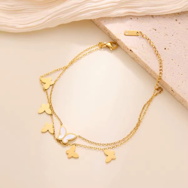 1775 Gold Plated Anklet - Image 8