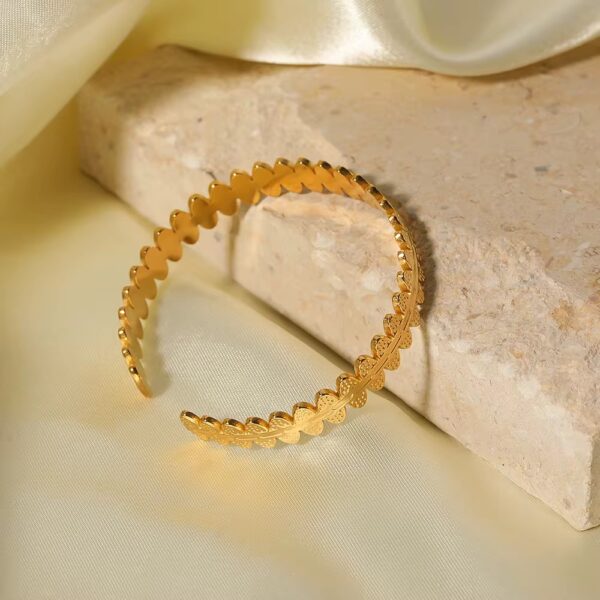 1774 Gold Plated Bangle - Image 2