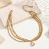 1764 Gold Plated Anklet