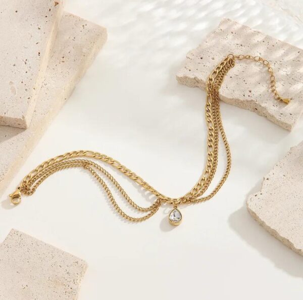 1764 Gold Plated Anklet