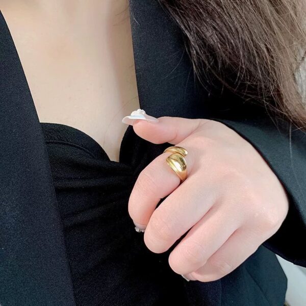 1817 Gold Plated Ring - Image 2