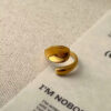 1817 Gold Plated Ring