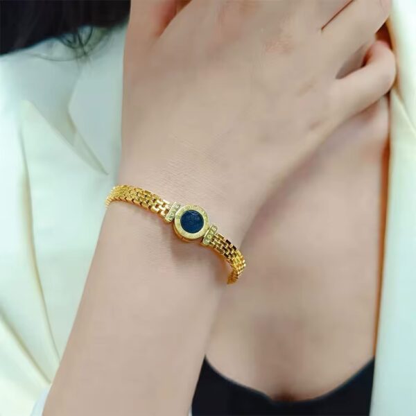 1815 Gold Plated Bangle - Image 2