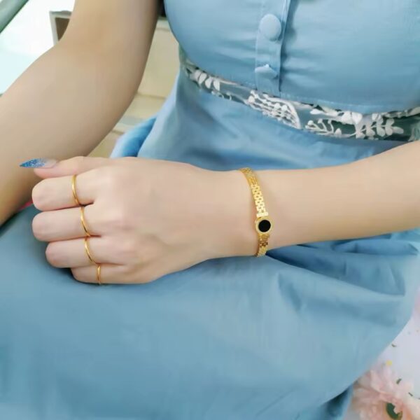 1815 Gold Plated Bangle - Image 9