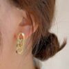 1819 Gold Plated Earrings