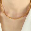 1818 Gold Plated Choker