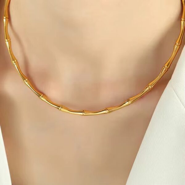 1818 Gold Plated Choker - Image 2