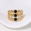 1816 Gold Plated Ring