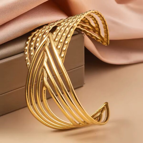 1822 Gold Plated Bangle - Image 2