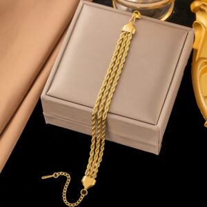 1823 Gold Plated Bracelet