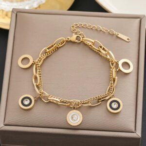 1821 Gold Plated Bracelet