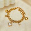 1828 Gold Plated Bracelet