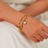 1828 Gold Plated Bracelet