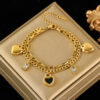 1828 Gold Plated Bracelet