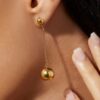 1829 Gold Plated Earrings